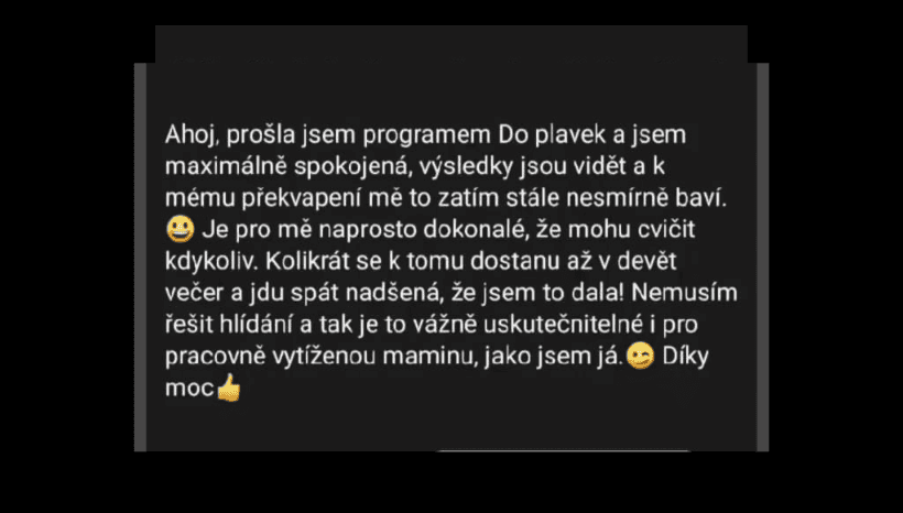 cvičení na doma