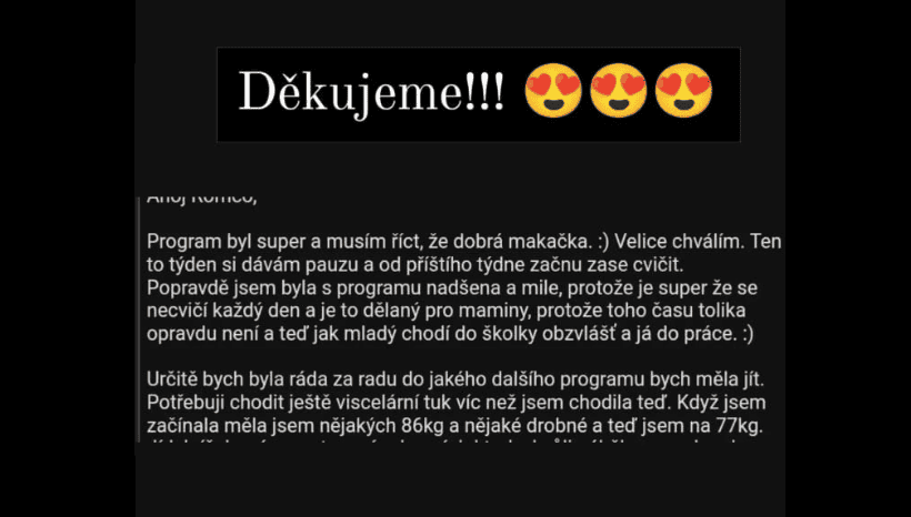 cvičení na doma